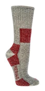 Preview: 2 Paar TippTexx 24 Trekkingsocken, Outdoorsocken mit 85% Wolle vom Merinoschaf